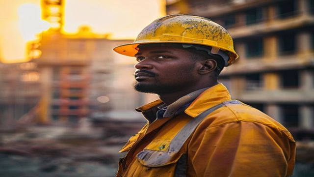 Construction workplace