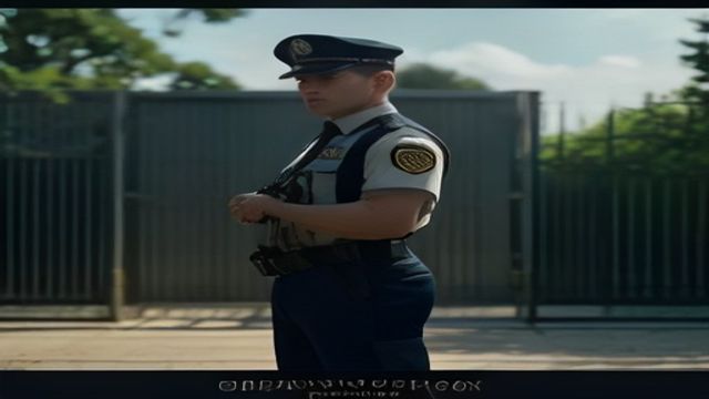 Security Guard at Sea Hawk Mariner